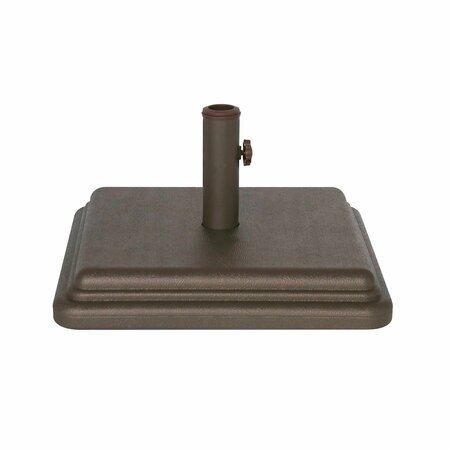 US WEIGHT Umbrella Base with Stem, 40 lbs, Bronze FUB41BZ